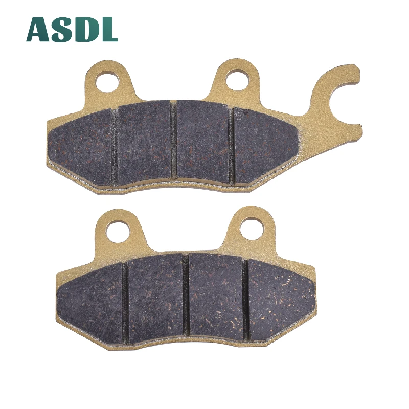 Motorcycle Front & Rear Brake Pads For HONDA CB 50 300 NSR 50 75 80 150 CBF 250 For KAWASAKI ZX 130 EX 250 300 KLR 650