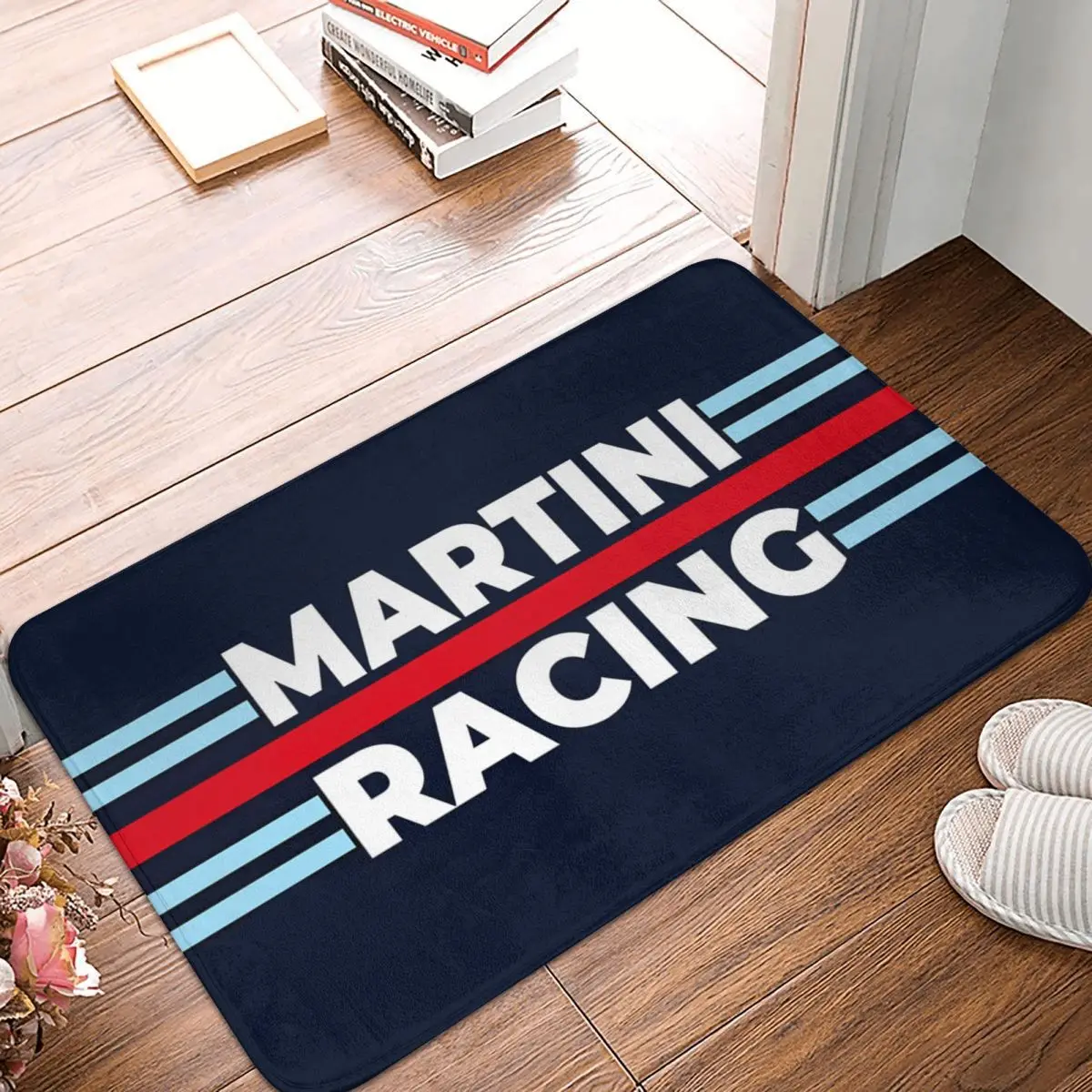 Martini Racing 40x60cm Carpet Polyester Floor Mats Modern Durable Gifts