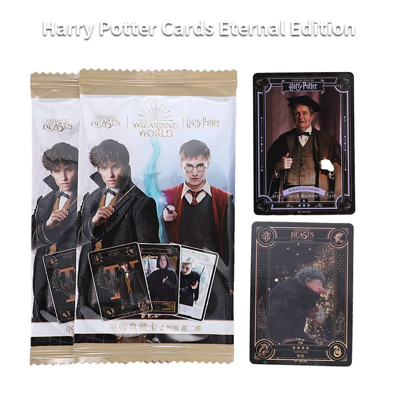 6/18/30pcs Harry Potter KAYOU Original Cards Eternal Version Flash Collection Magic Ron Hermione Albus Toy Birthday Gift