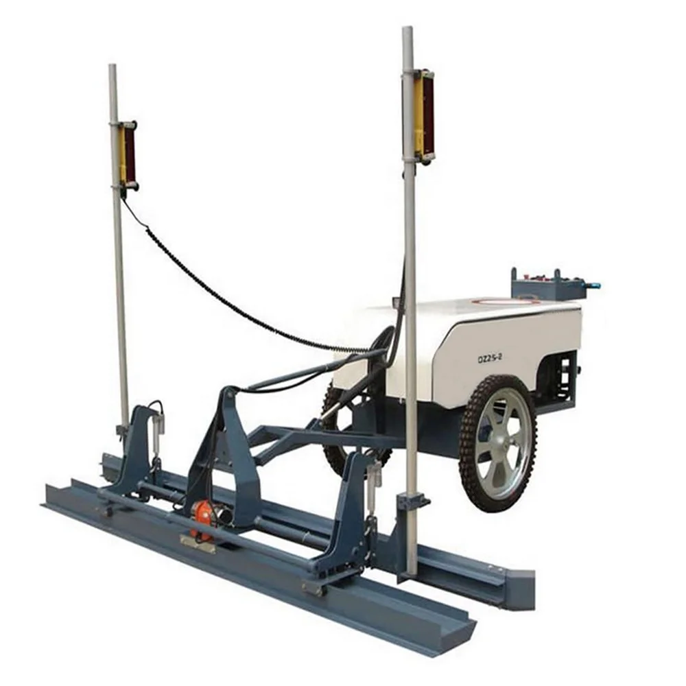 High Precision Concrete Leveling Laser Machine Automatic Laser Screed Floor Leveler Construction Equipment Road Paving Machinery