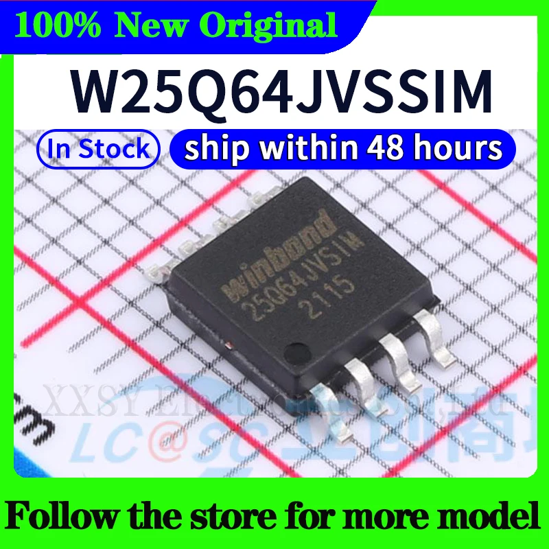W25Q64JVSSIM  High quality New