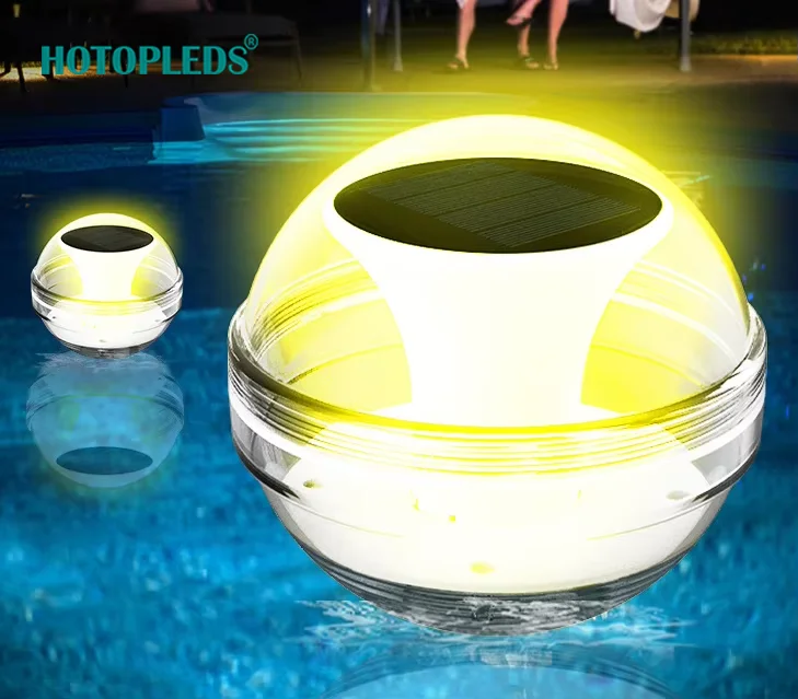

Solar Floating Pool Lights Upgraded Waterproof with Multi Color Changing LED Light for Garden Swimming Pool Tub Party Home Decor