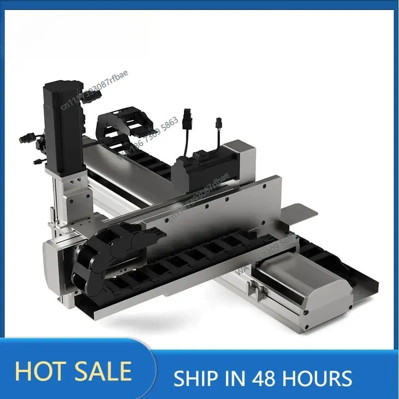 three-axis motion platform embedded cantilever slide XYZ-multi-axis cantilever A-type auxiliary rail three-axis slide in