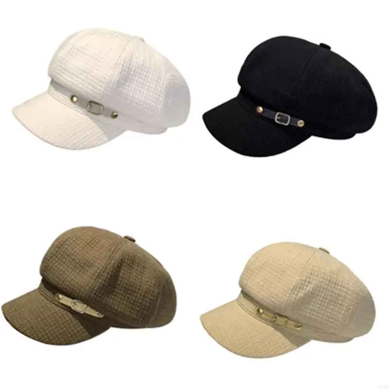 

652F Breathable Cotton Hat Couples Versatiles Armies Hat Large Border Sports Hat Suitable for Various Outdoor Activity