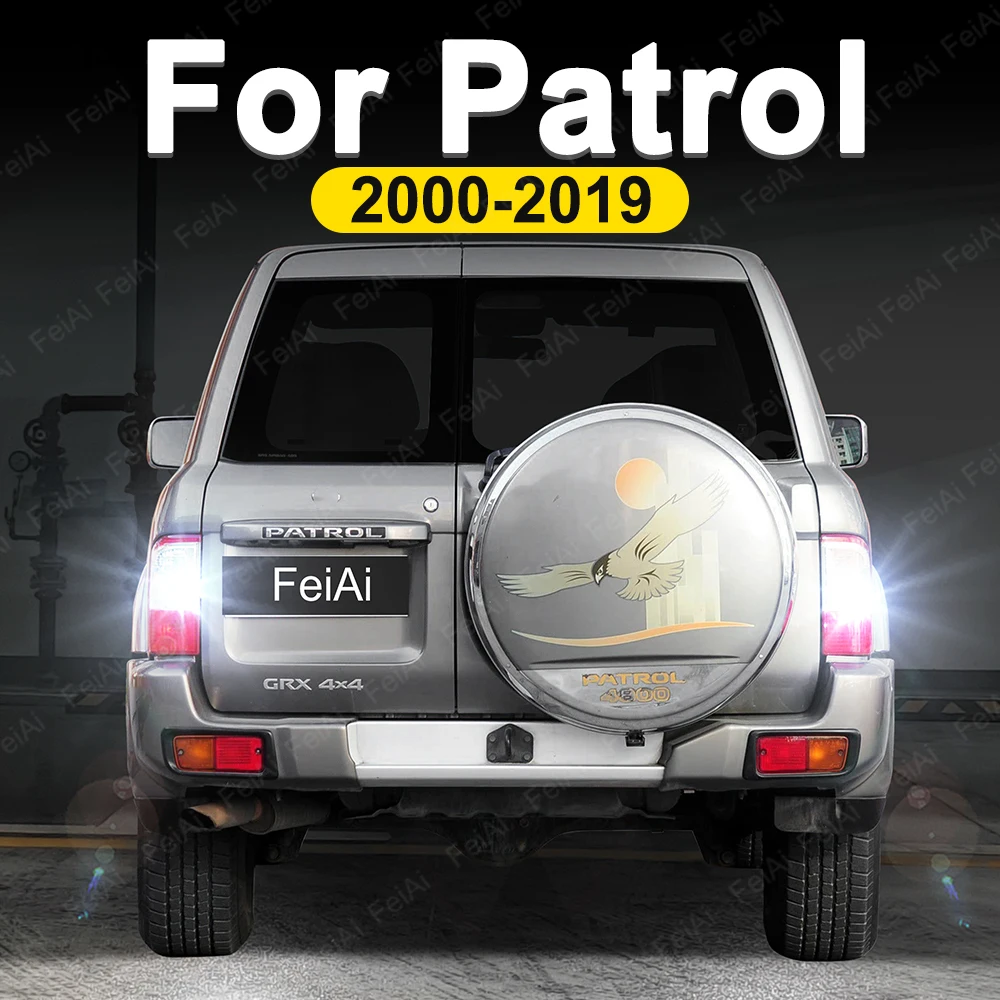 

For Nissan Patrol Y61 Y62 Reverse LED Reversing Lights Patrol Tuning Accessories Backlight 2000-2019 2010 2011 2012 2013 2014