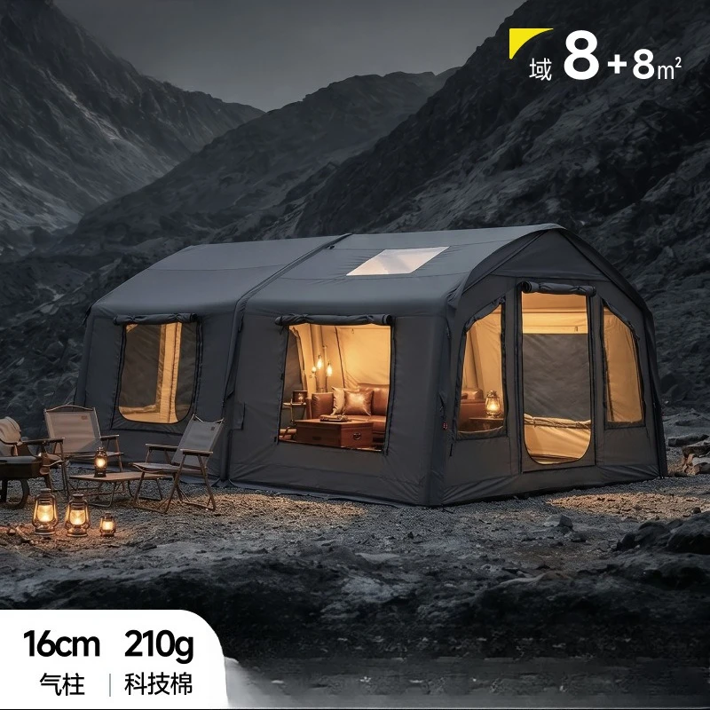 Modular Inflatable Tent Outdoor Camping Roof Tent Home Campground
