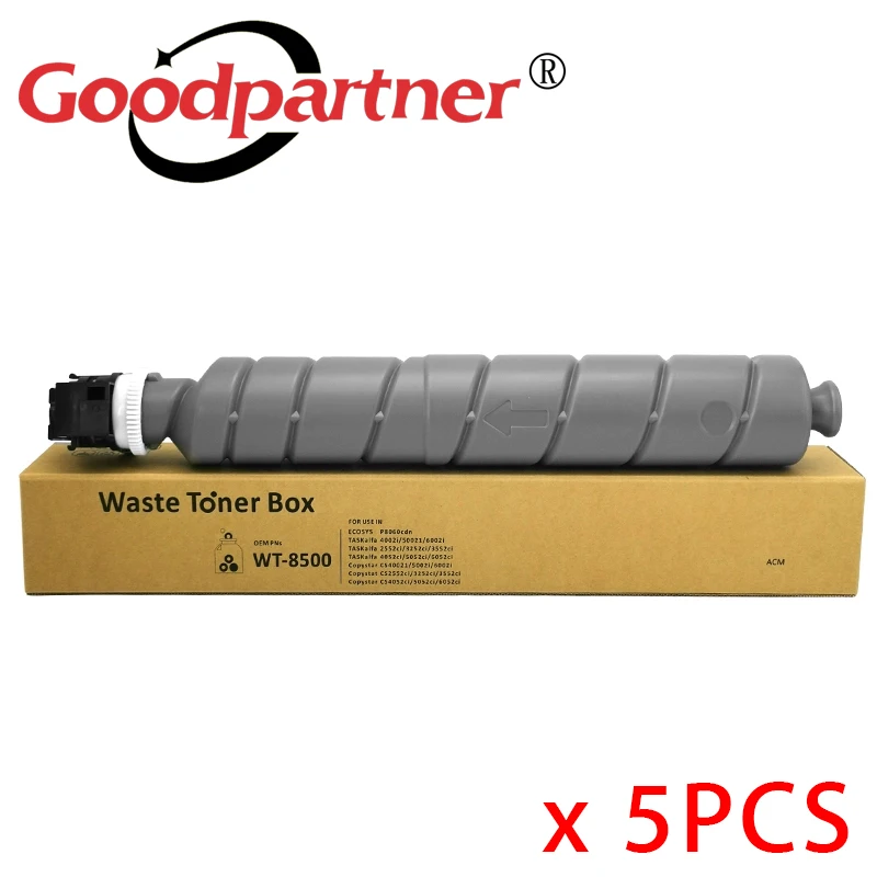 5X 1902ND0UN0 WT-8500 Waste Toner Box for Kyocera TASKalfa 2552ci 3252ci 3552ci 4002i 4052ci 5002i 5052ci 6002i 6052ci P8060