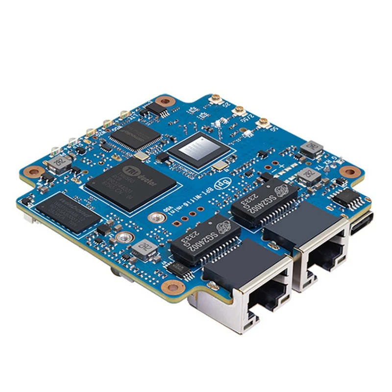 For Banana Pi BPI-WIFI6 Mini Open Source Router TR6560 TR5220 Wifi SOC Dual Core ARM Cortex-A9 1.2Ghz Smart Router Board