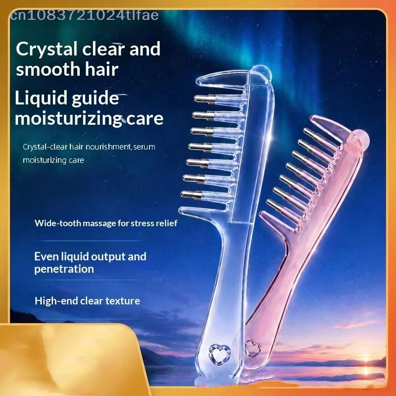 {YY30} Multi-Function Mini Portable Head Applicator Comb Anti-Frizz Hair Care Hair Firming Applicator Scalp Nourish Anti-Static