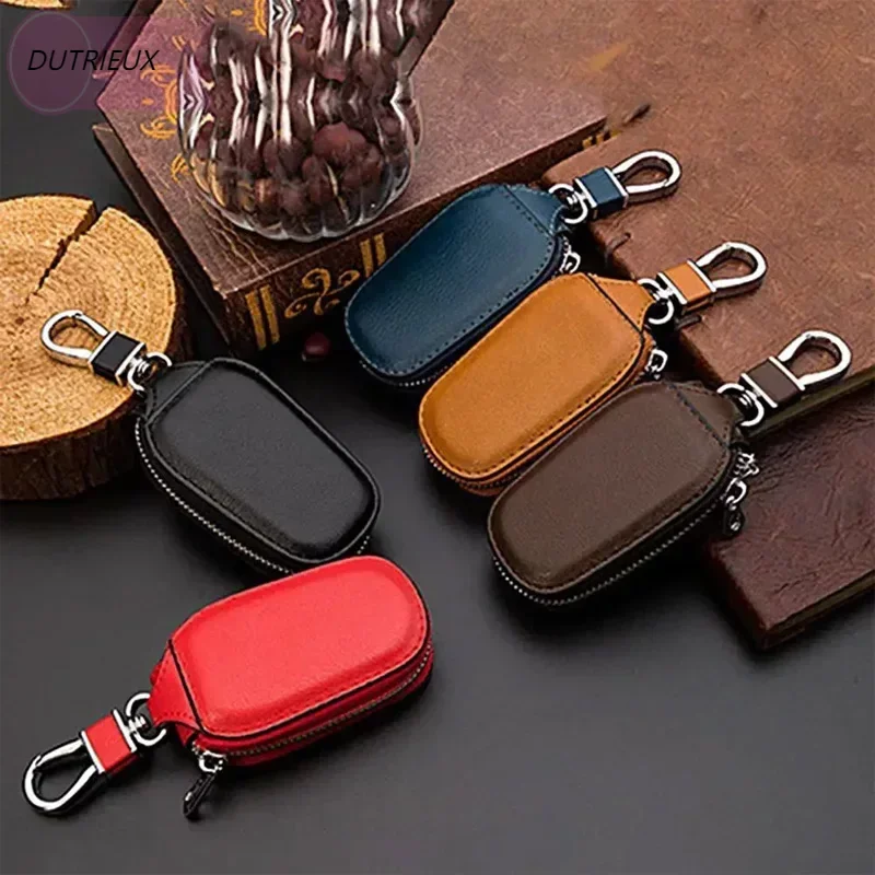 

Car Key Cover Car Smart Keychain Case Holder Bag Scratch-Resistant Car Key Bag Auto Keys Organizer Dust-proof Cover