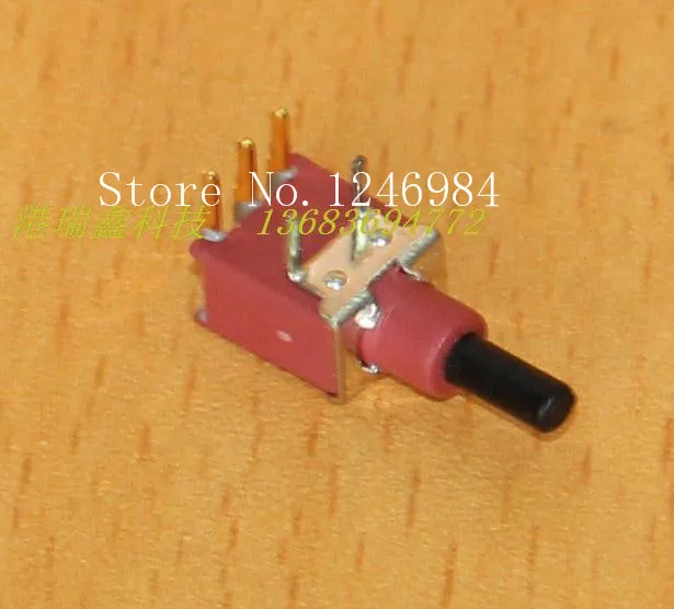 [SA]ES-22A three-pin single road is curved M5.08 small toggle button switch waterproof 8AS8 Deli Wei Q28--50pcs/lot