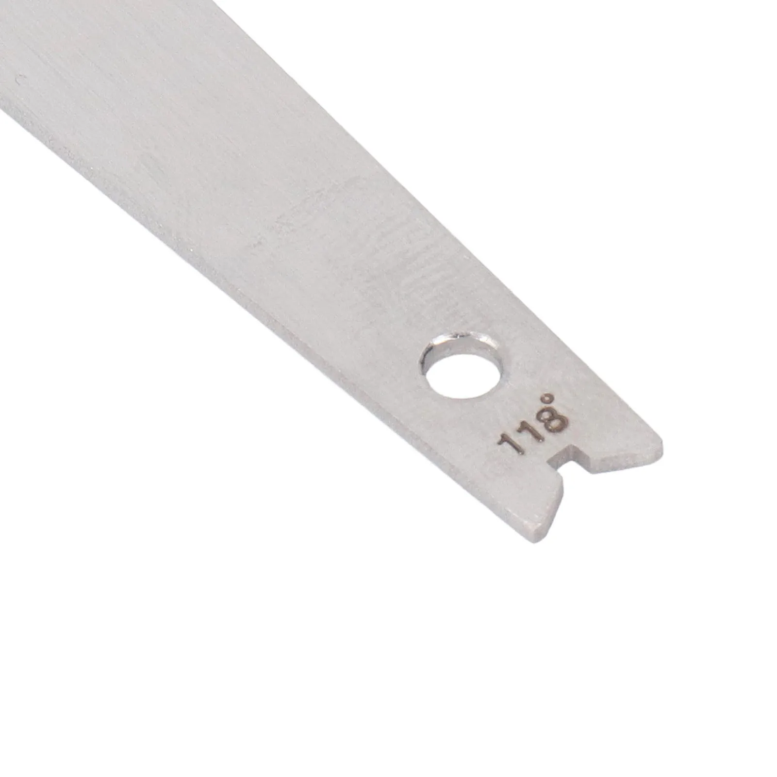 مقياس شحذ لقمة الحفر من الفولاذ المقاوم للصدأ ، أداة شحذ غيج ، زاوية دقيقة 148 ° ، #6