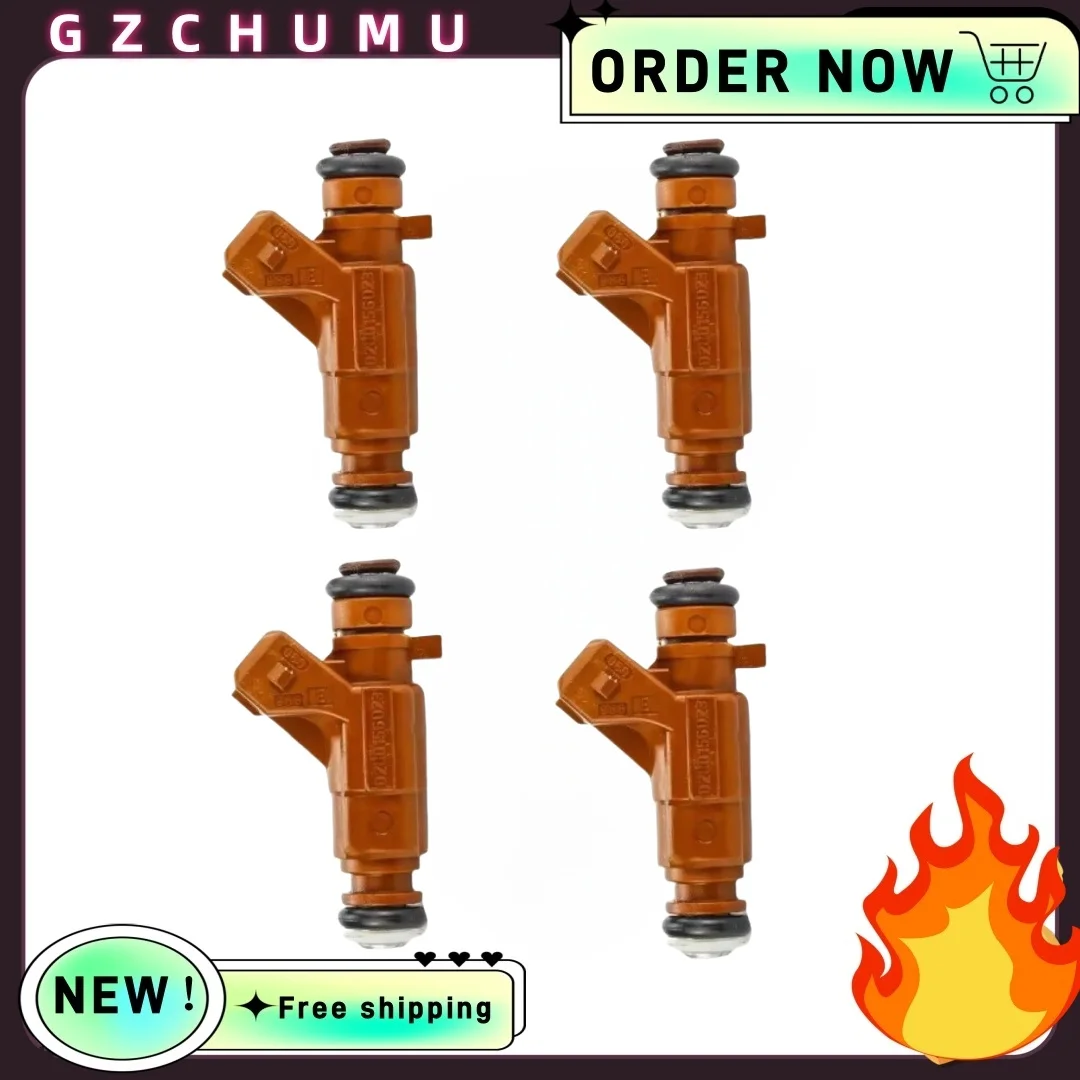 

Комплект из 4 топливных форсунок OEM 0280156023 Для Saab 9-3 2000-2003 9-5 2000-2009 L4 2.0L L4 2.3L