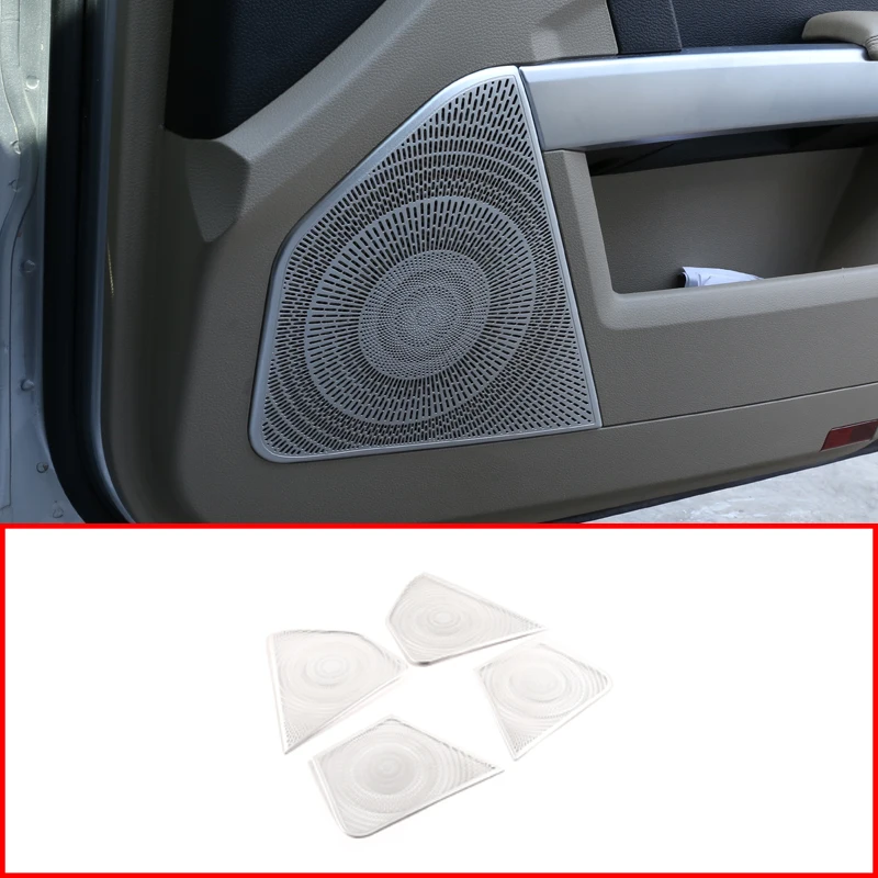 Car Accessories Alloy Door Horn Speaker Net Decoration For Mercedes Benz GLK X204 2008-2015