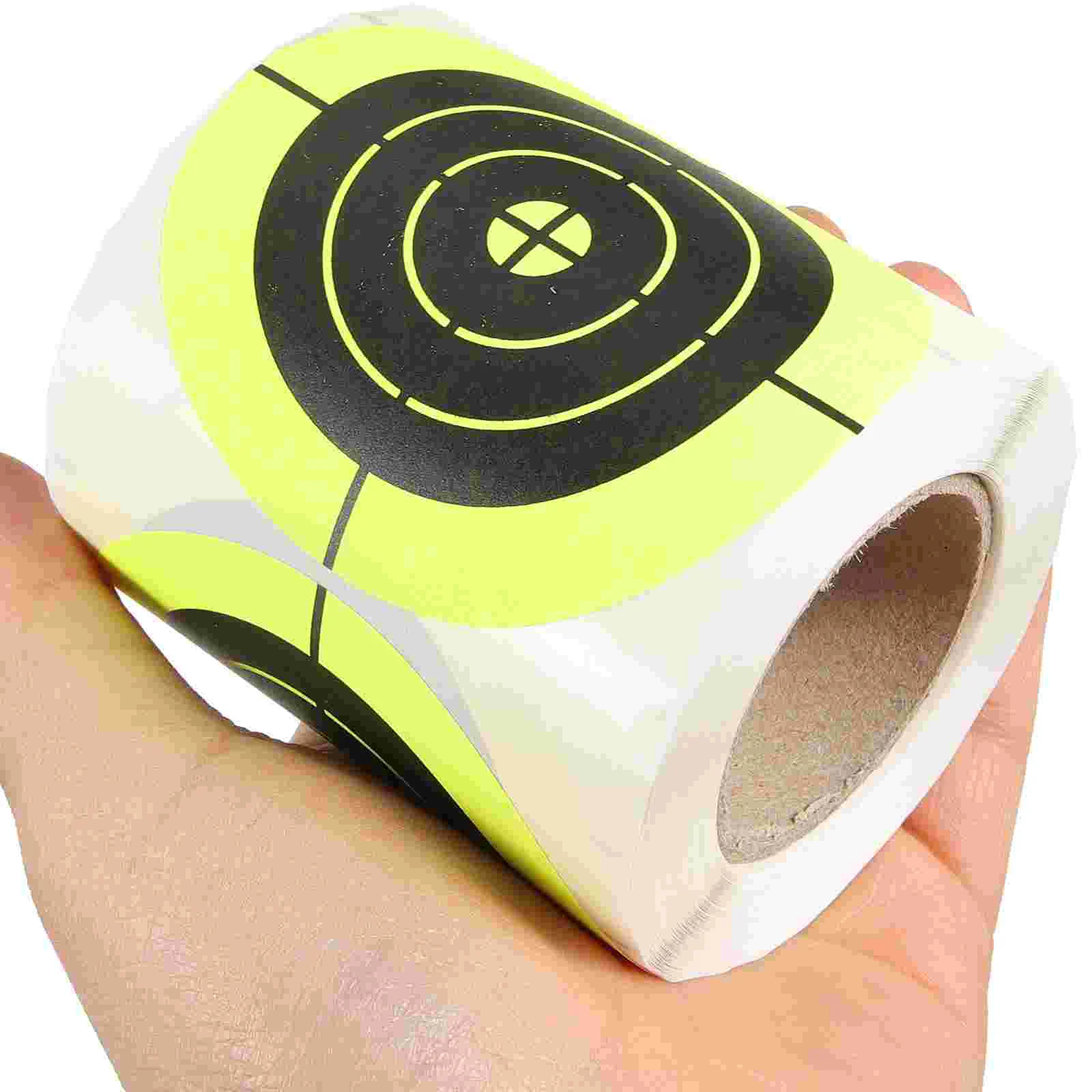 

Shooting Tool Target Paper Circle Stickers Sports Labels Fluorescence Adhesive Targets