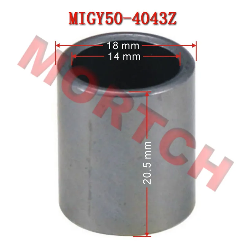 Buchse für GY6 50cc Spindel Kickstarter 50-4043Z für GY6 50cc Chinese Scooter Moped 139QMB Motor – Detail 1