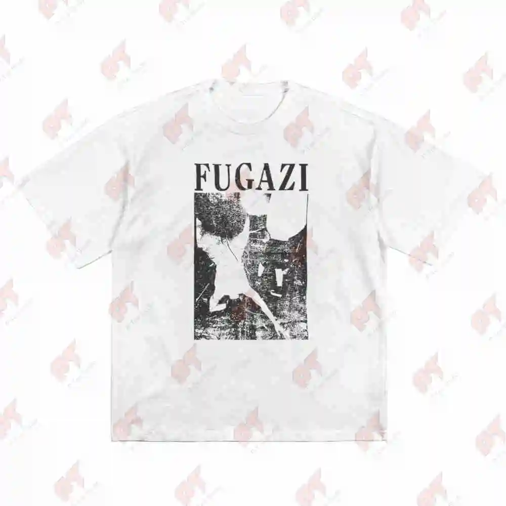 Fugazi At The Drive In Atdi Unwound Like Jehu Punk Rock Post Hardcore Short Sleeve Tee 100% Cotton T-Shirt