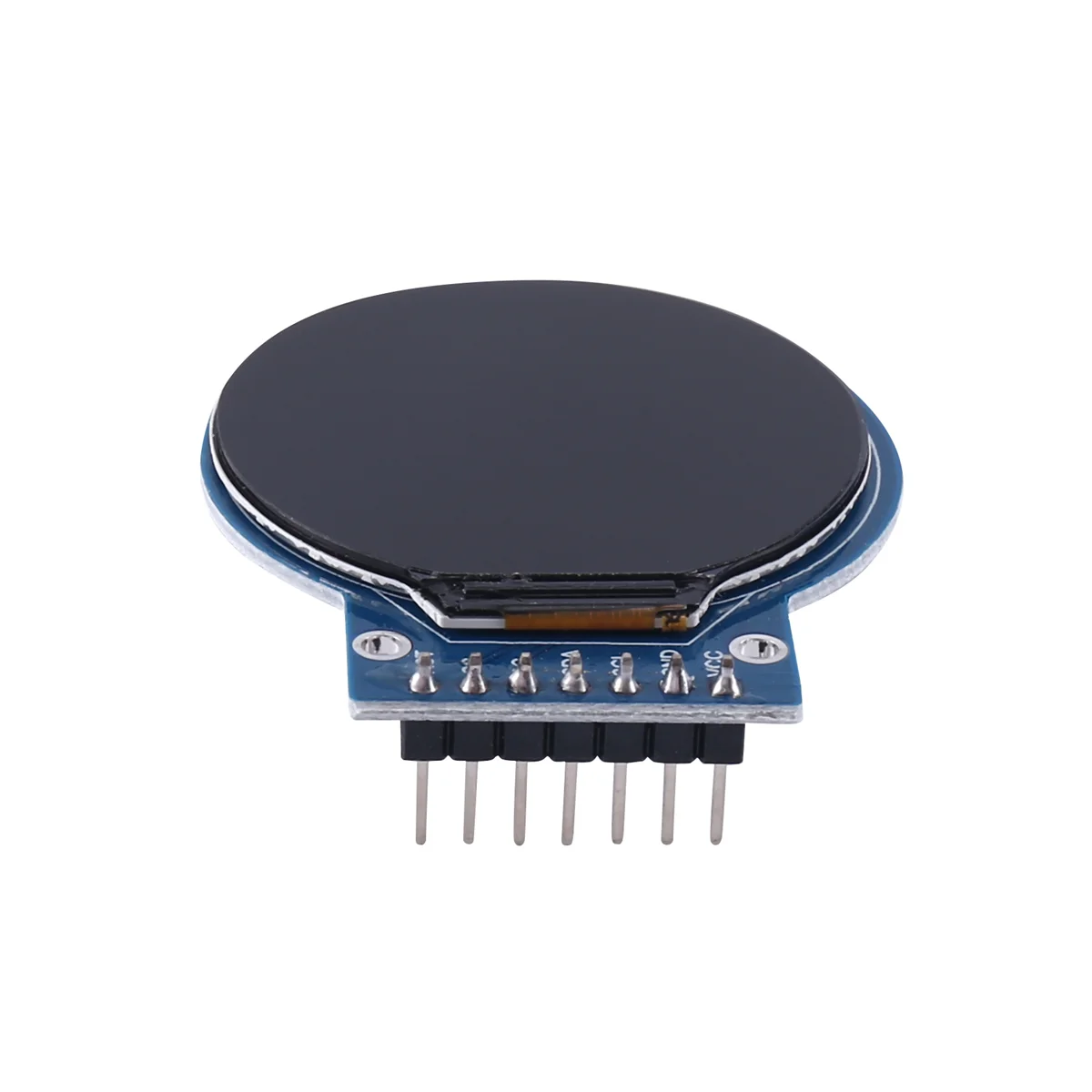 A57G-1.28 Inch HD IPS Color TFT LCD Display Module Round Board 7 Pins RGB LED Round Screen PCB Board