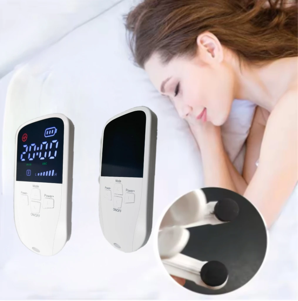 

Handheld CES Stimulation Device 600mAh HLKGO Sleep Therapy for Insomnia, Anxiety & Depression, Quick Relaxation Aid