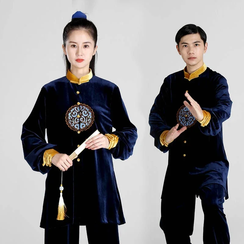 Winter Thicken Tai Chi Clothes Women Wushu Clothes Kung Fu Competition Clothes Martial Art Uniform Wrinkle Free