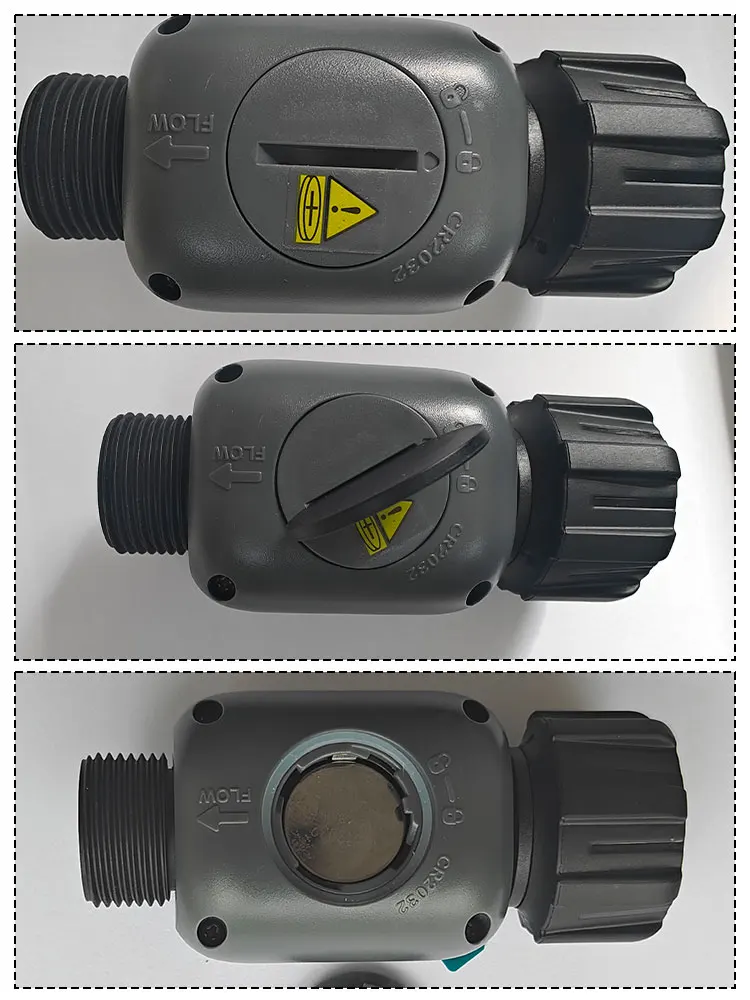 Digitaler Wasserdurchflussmesser mit Hoher Genauigkeit IPX6 zur Messung des Wasserverbrauchs und der Durchflussrate für Gartenbewässerung und Schlauchanwendungen – Detail 5