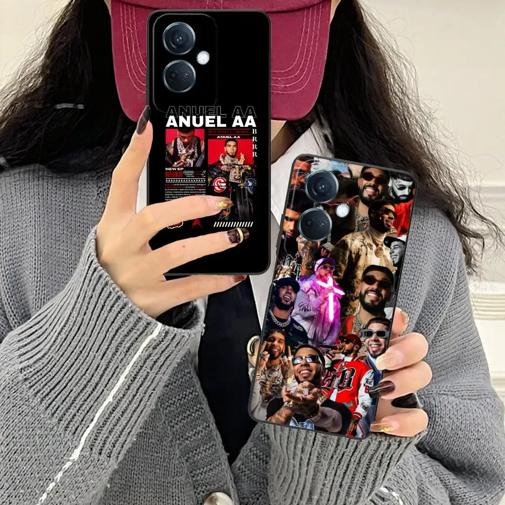 Anuel AAAA Phone Case for OPPO Find X9 X8 X7 X6 X5 X3 X2 Plus s Pro Ultra Lite Soft TPU Shockproof Cover
