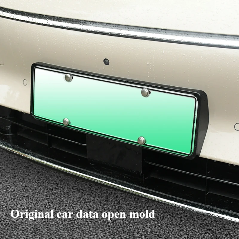 FOR LUXEED S7 license plate frame new energy vehicle license plate frame new traffic regulations full edge appearance