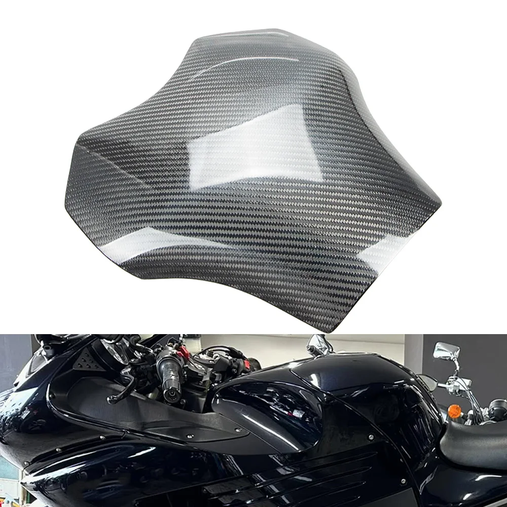 Fit For Kawasaki ZX14R ZZR1400 2006-2011 2008 2009 2010 Motorcycle Carbon Fibre Fuel Tank Shelter Protect Carbon Fiber Cover