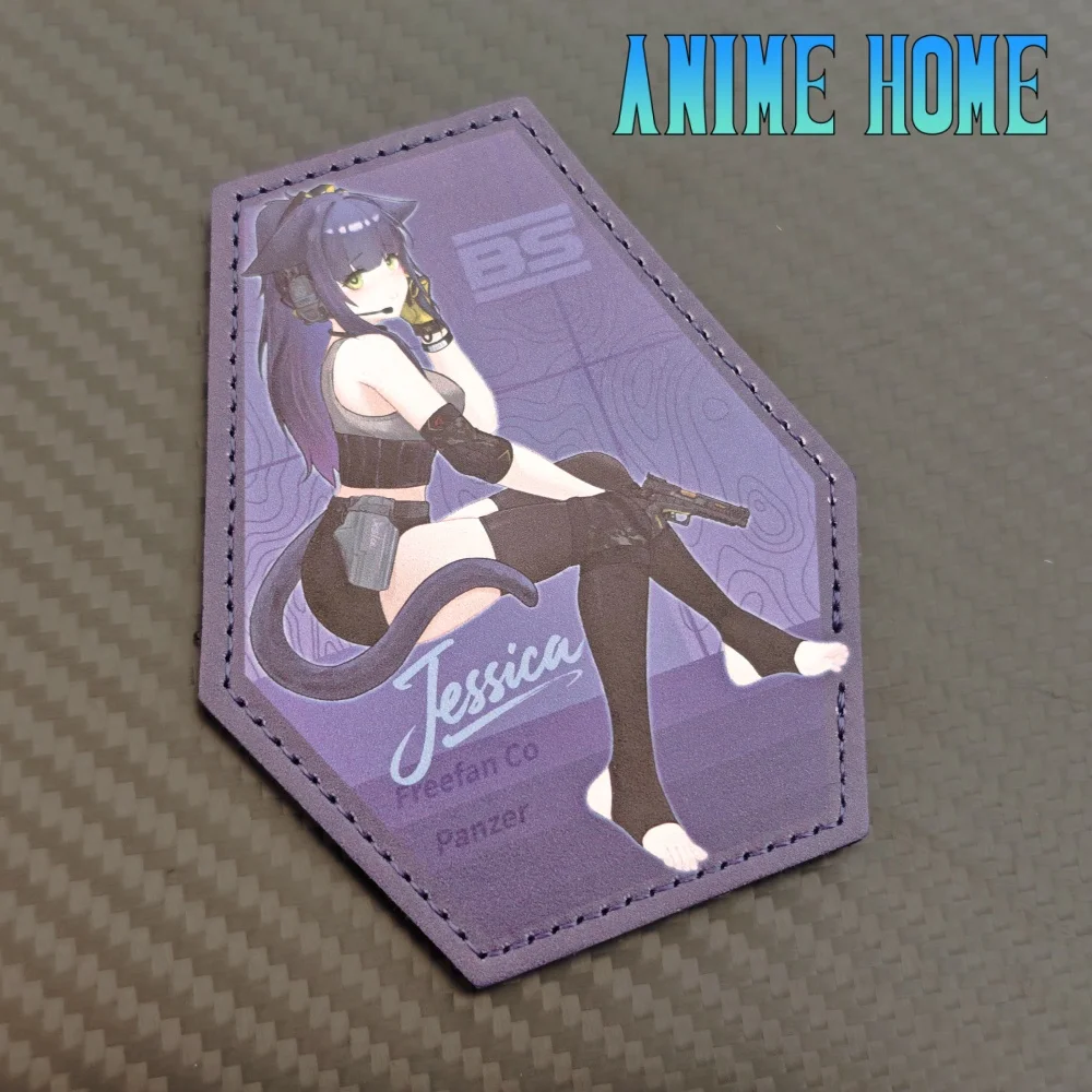 

Game Arknights Jessica DIY Anime Patch Prop Badge Collection Toy Original Gift