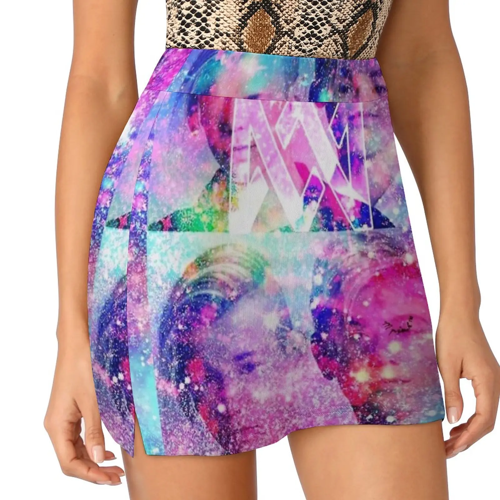 Glitter Style Women's skirt Sport Skort Skirt With Pocket Fashion Korean Style Skirt 4Xl Skirts Marcus And Martinus Dctr