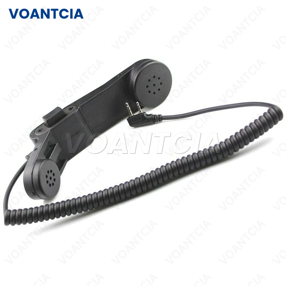 

K Plug Head Phone Handle Shoulder Microphone For Kenwood Baofeng Speaker Mic Shoulder Microphone Interphone PTT H250-PTT