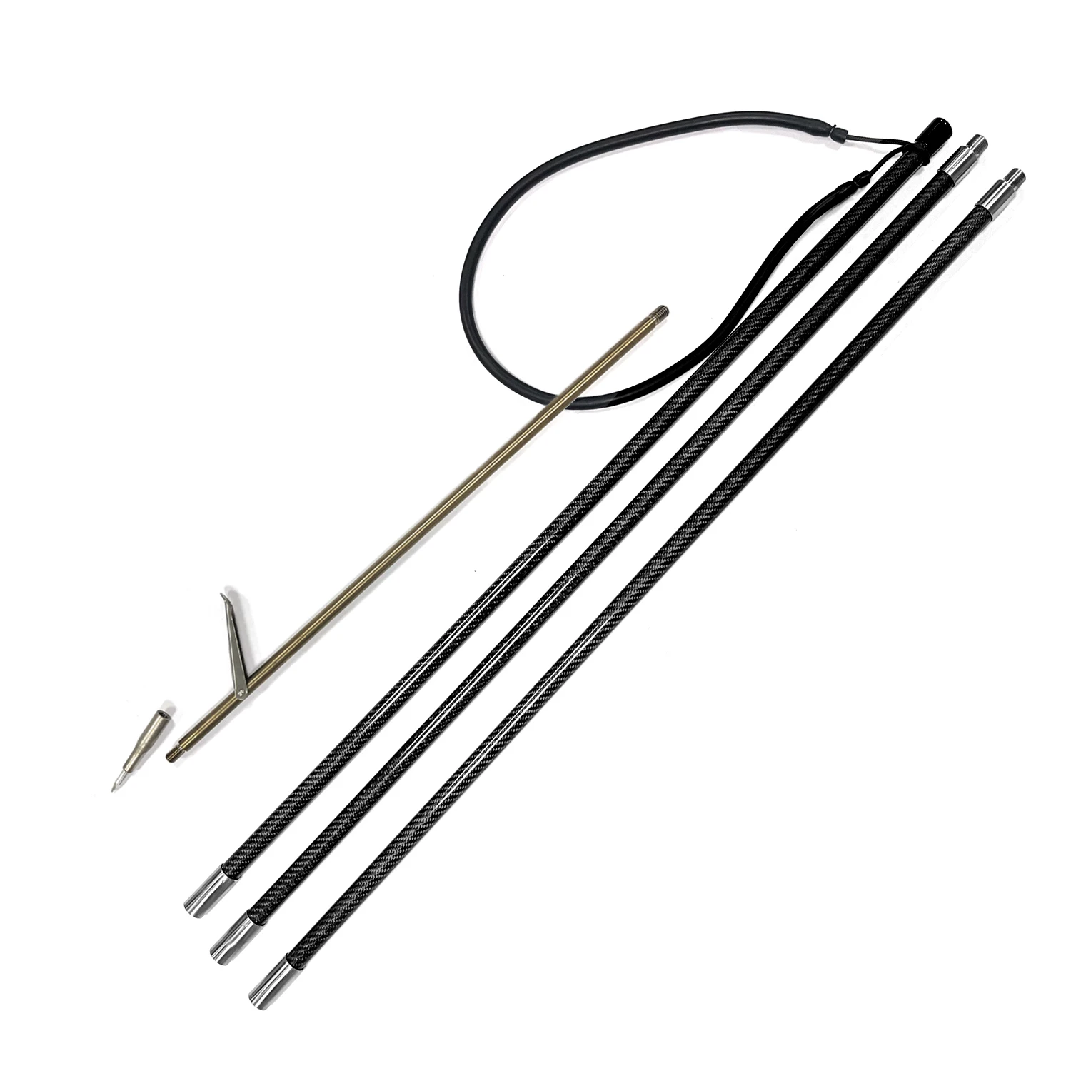 Factory OMER Maldives Carbon Fiber Spearfishing Hand Spear 8FT Fishing Harpoon Hawaiian Sling 11FT Pesca Fish Hunting Pole Spear
