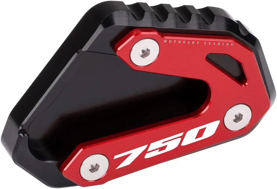 

Motorcycle Side Stand Extension Pad For GSX-R 750 2011-2025 Kickstand Enlarger CNC Aluminum for Secure Parking Accessories