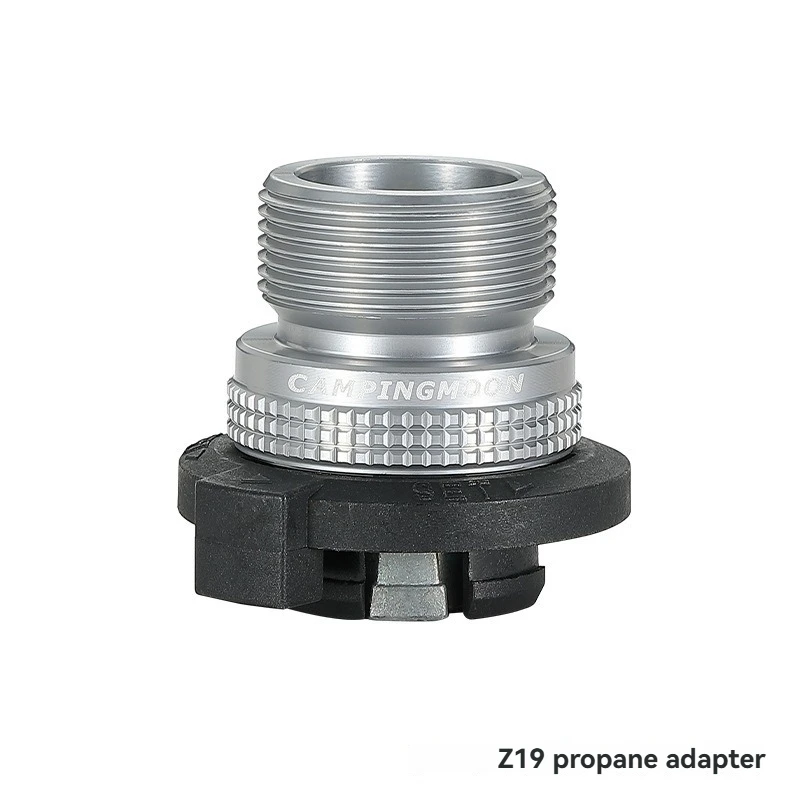 

CAMPINGMOON Z19 Propane to Cylindrical Camping Accessories Stove Cylinder Adapter to US Propane Connector