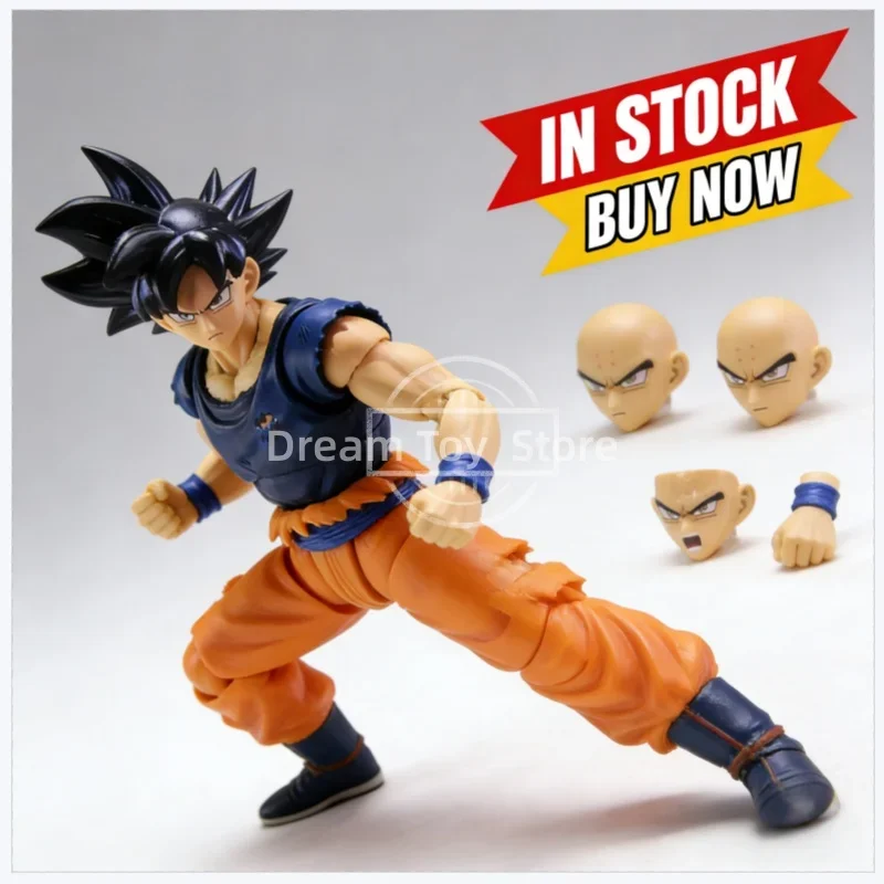 

Hot Dragon Ball Super Son Goku Migatte No Goku Kizashi Action Figure Movable Joint Collectible Model Toy Birthday Gift For Kids
