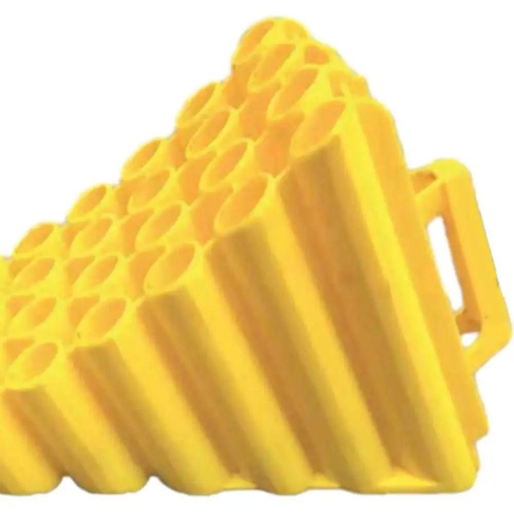 

Слайдер Сверхмощные колесные упоры Нескользящий легкий упор для колесных упоров Пластиковый материал Треугольное основание Устройство для упора Кемперы