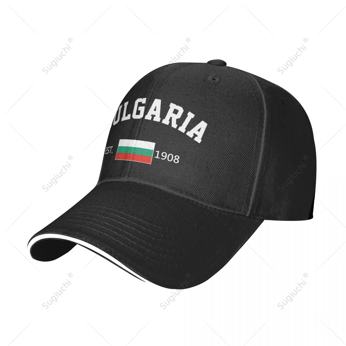 Baseball Cap Bulgaria EST.1908 Independence Day Men Women Unisex Hip Hop Sandwich Caps Snapback Golf Hat Fishing