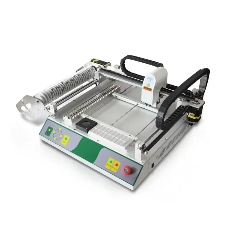 Desktop pcb manufacturing assembly electronic components machine production equipment pick and place machine