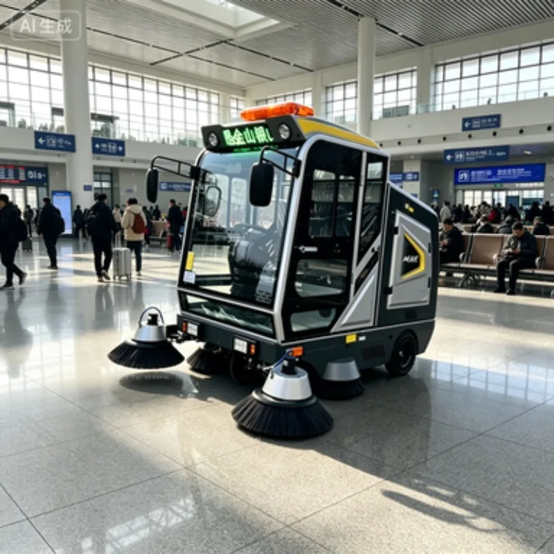 

Sweeper Truck Versatile Mini Road Sweeper with Powerful Vacuum and Side Brushes for Comprehensive Street and Floor Sweeping