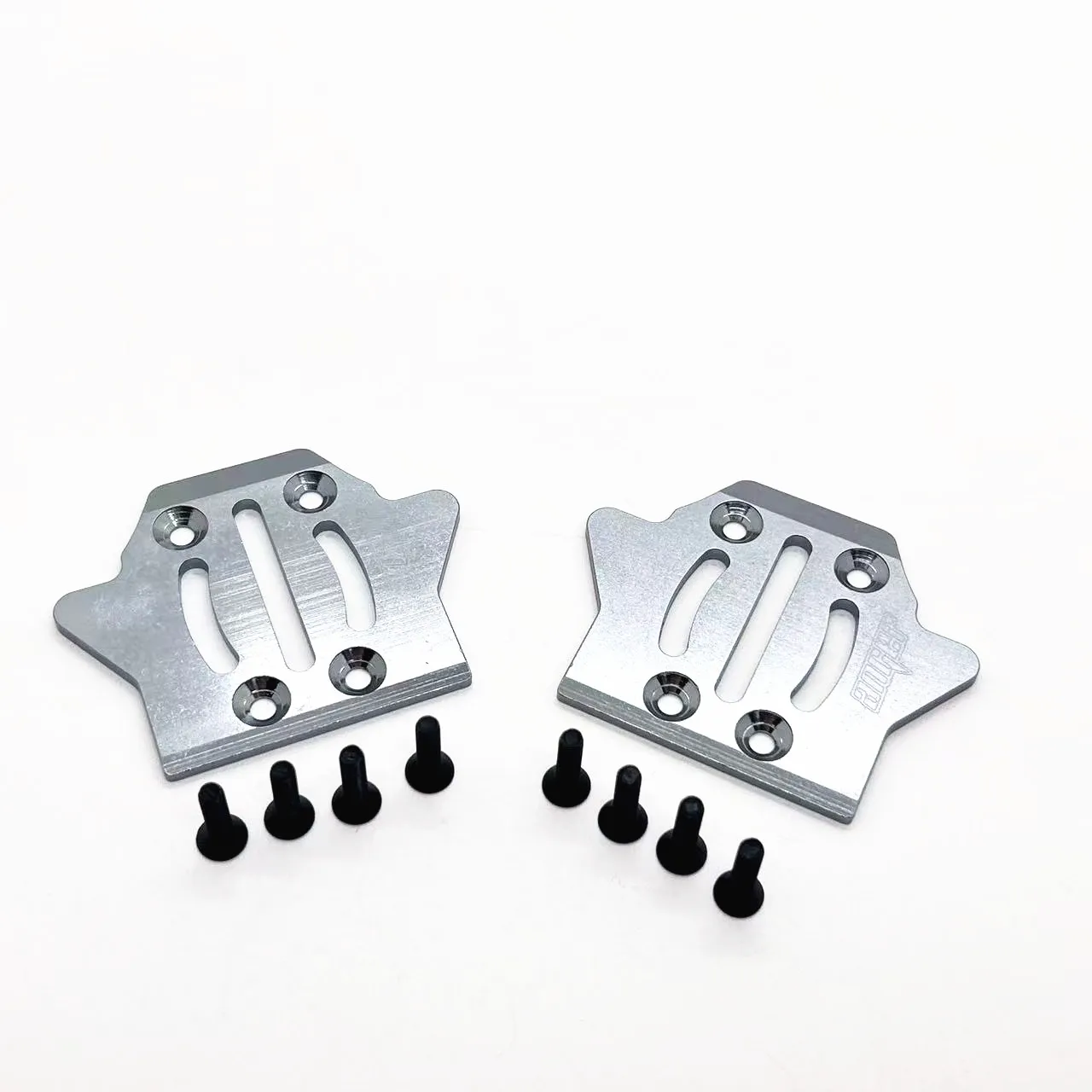 

2pcs HOBAO 8SC H9 chassis anti scratch metal chassis anti abrasion protection Skid Plate before and after 6061-A AMO production