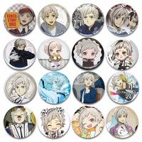 Anime Character Atsushi Nakajima Badge Backpack Clothes Jewelry Accessories Handmade Tinplate Cartoon Brooch Pins Friend Gifts