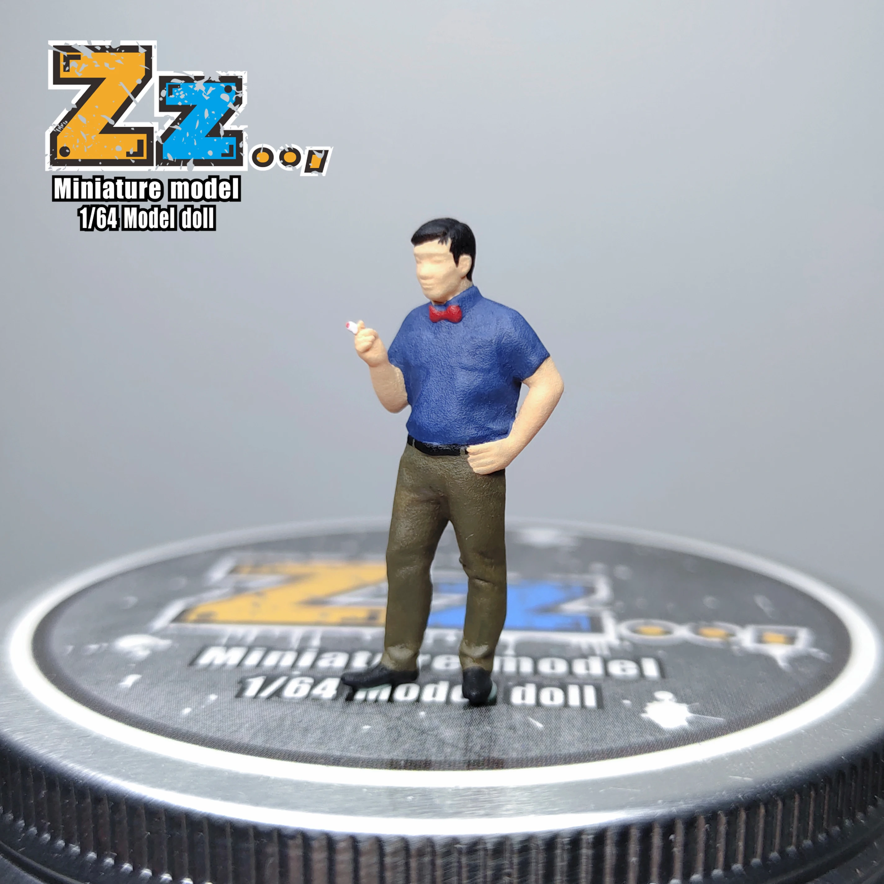 Zz Studio 1/64 Dolls Gas Station Boss Initial D Pre Order Does Not Include Cars