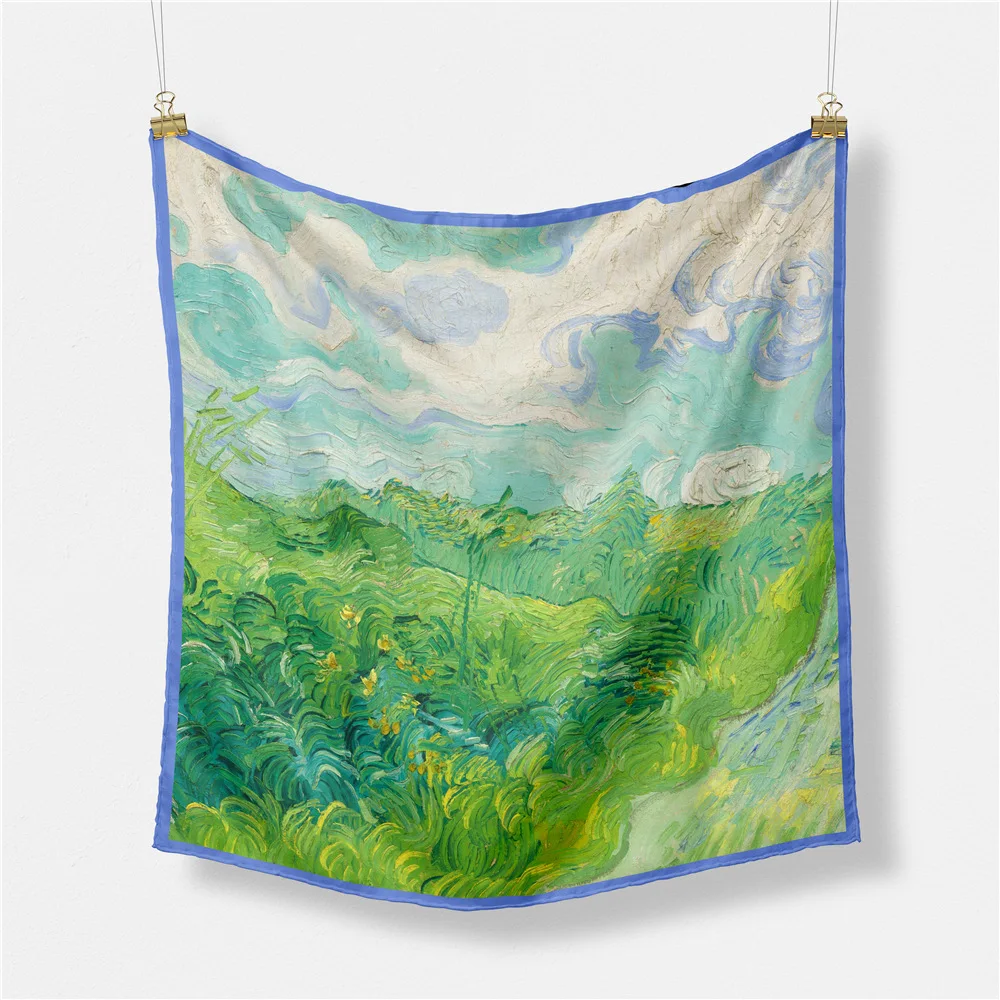 lenco-decorativo-feminino-quadrado-pequeno-de-53cm-versatil-e-fino-com-estampa-da-serie-de-pinturas-a-Oleo-de-van-gogh-campo-de-trigo-elegante