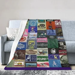 Bella Swan's Eclipse Quilt Replica Twilight Saga Fanart Blanket Flannel Throw Blanket Cover for Bed Living room Picnic Travel