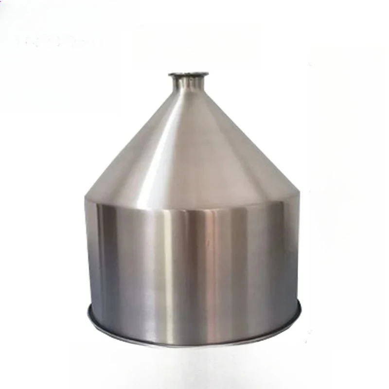 304 stainless steel hopper, paste liquid cylinder filling machine accessories, material drop bucket, storage hopper
