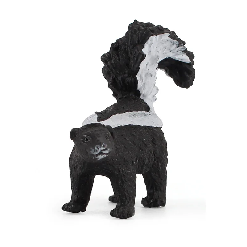 Simualtion – figurines d'animaux sauvages, forêt cognitive mignonne, modèle de déchaut, exposition microscopique, ornement de déchaut de la faune, jouet pour enfants