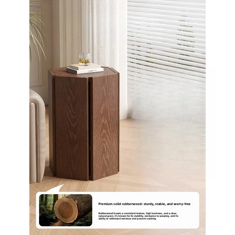 Solid wood household stools can be stacked, combined coffee tables, round benches, dual-purpose side tables, benches, stacked