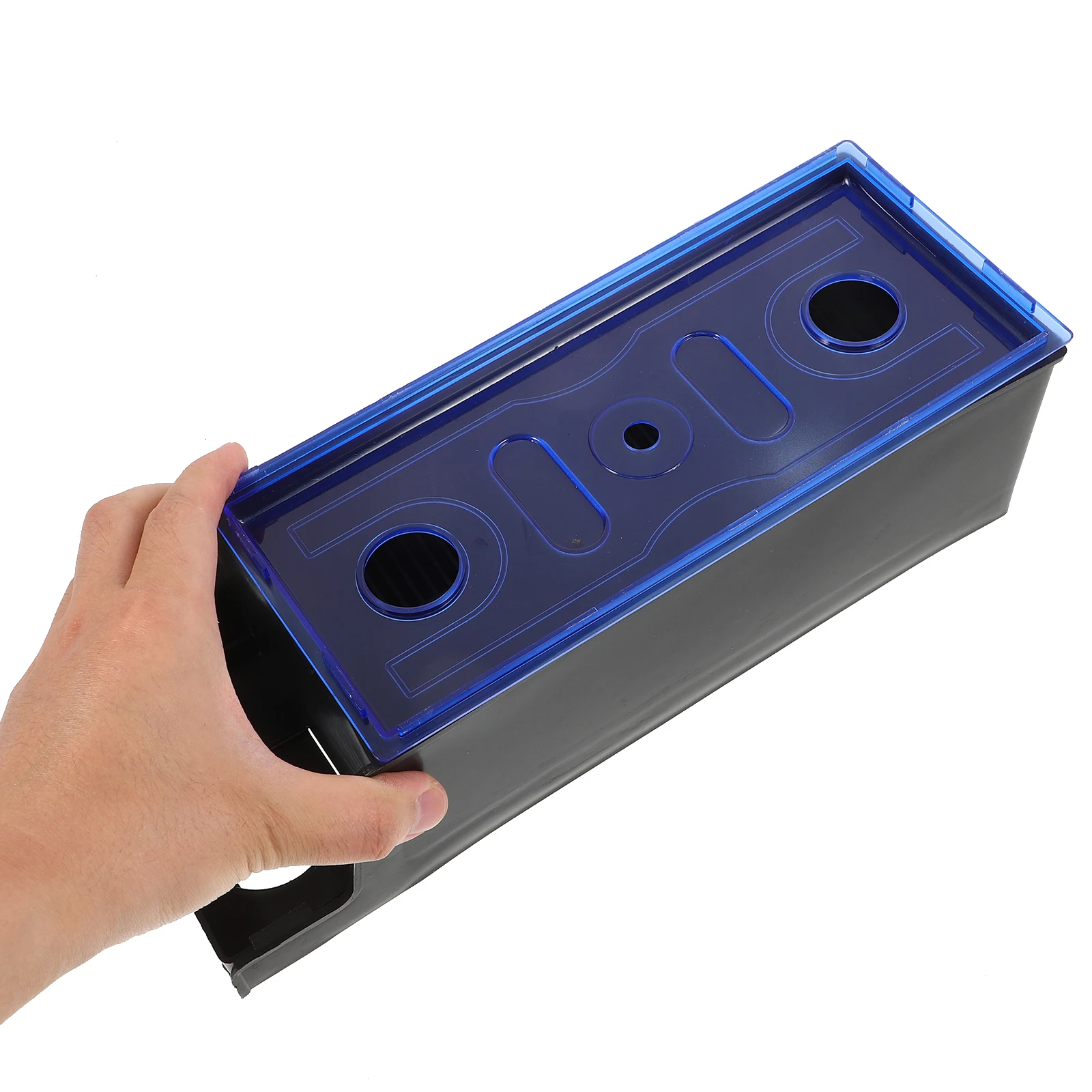 

External Filter Box Aquarium Fish Tank Overflow Purification PVC Water Drip Box for Home Office Multifunctional Filtration