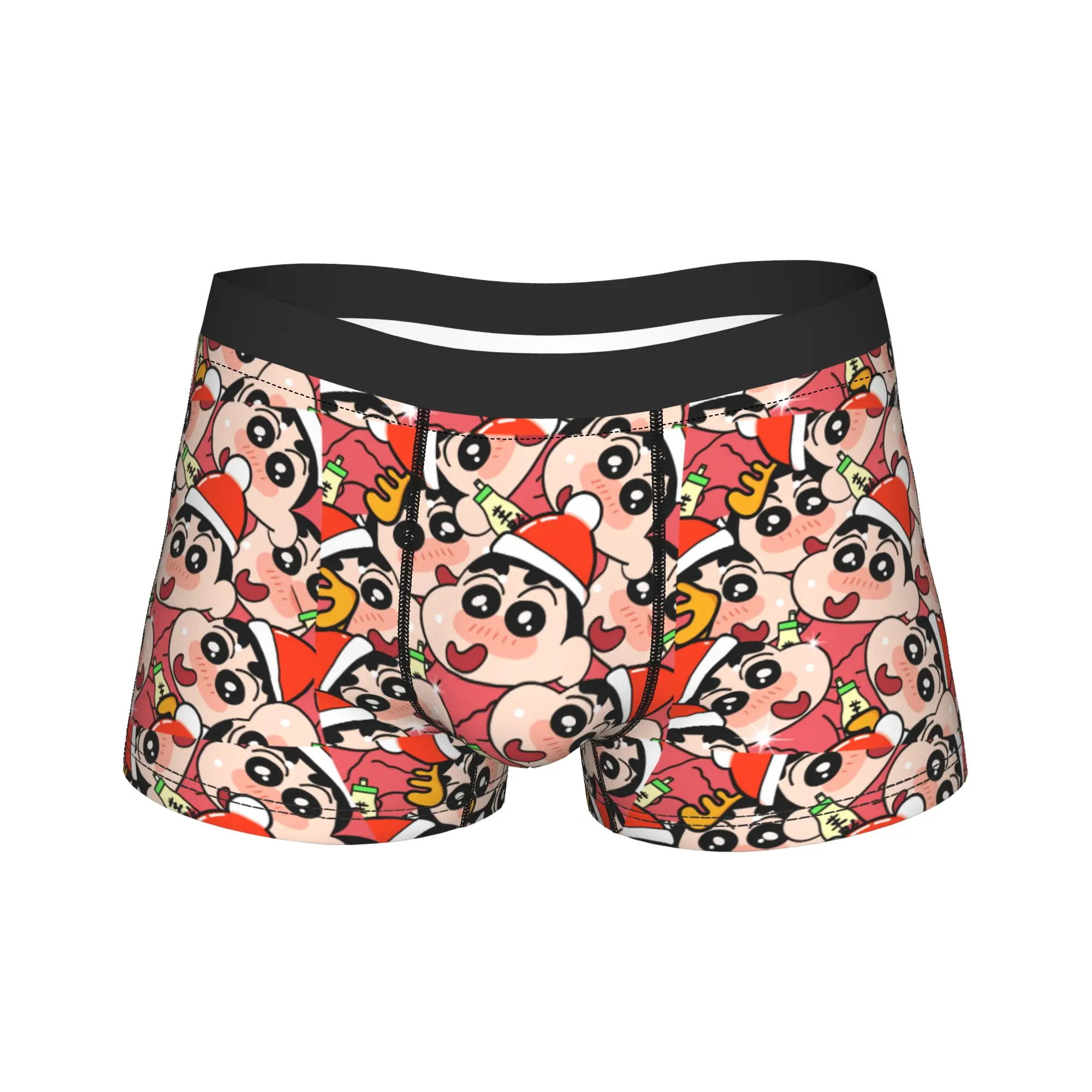 

Crayon Shin-chan Underwear Male Boxer Brief Breathable Trunk Quality Printing Large Size Underpants