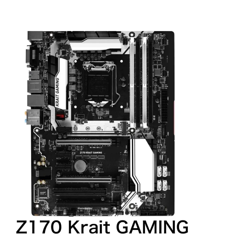 لوحة أم للألعاب MSI Z170 Krait Z170 KRAIT GAMING LGA 1151 DDR4 ATX لوحة رئيسية 100% تم اختبارها بشكل جيد وتعمل بالكامل شحن مجاني